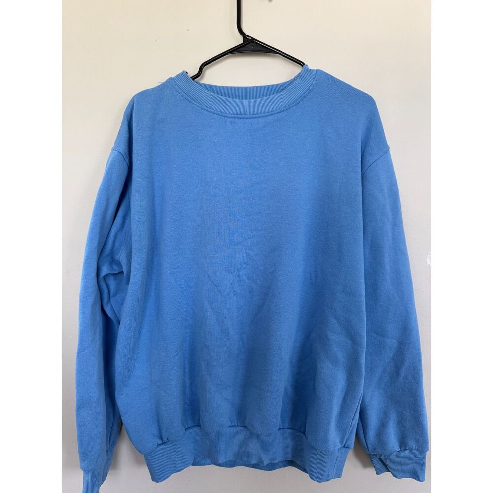 Starting Point Ultra Soft Blue Crewneck Sweatshirt - Size XL